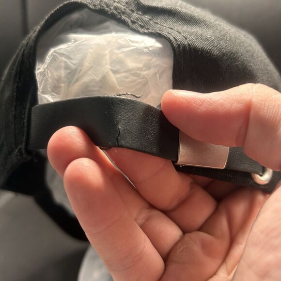 Fender Custom Shop Hat Unisex Black Adjustable OSFA 100% Cotton - Picture 6 of 7